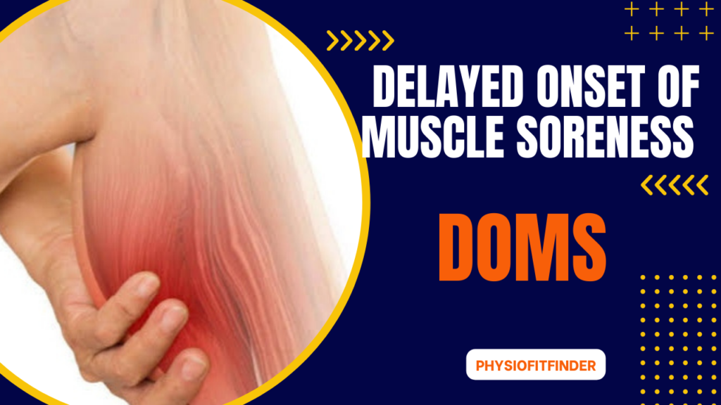 Delayed Onset Muscle Soreness (DOMS) is a common condition experienced by individuals after intense or unfamiliar exercise.